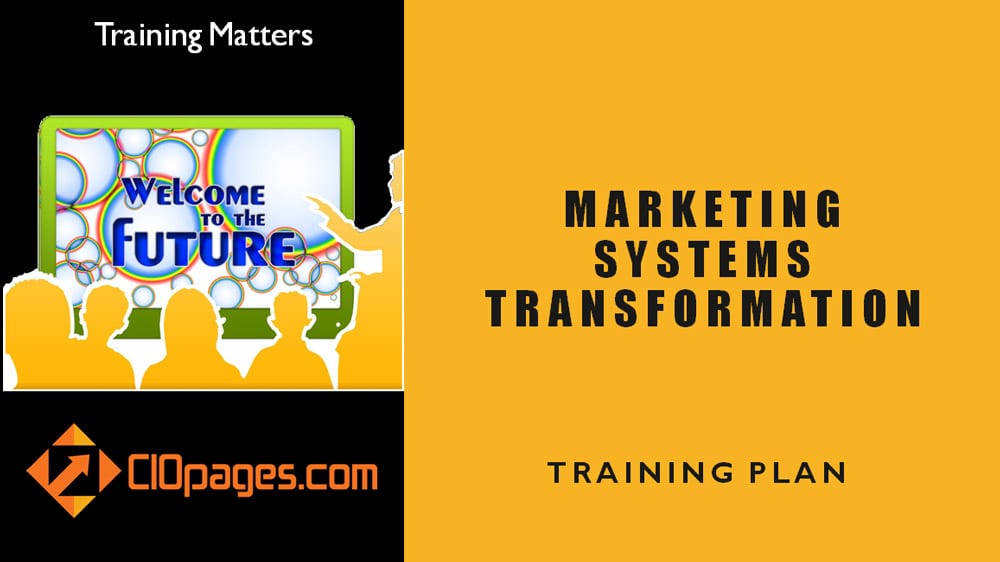 Marketing Transformation Training Plan