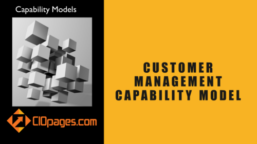 Customer Management Capabilities Model