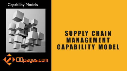 Supply chain capabilities model