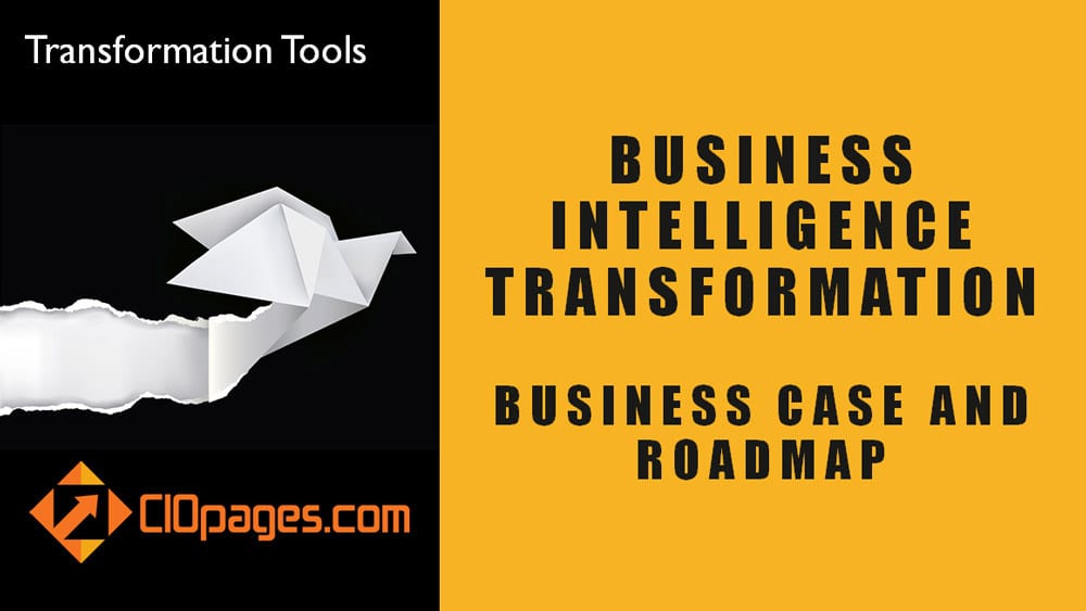 Business Intelligence Transformation Strategy and Roadmap