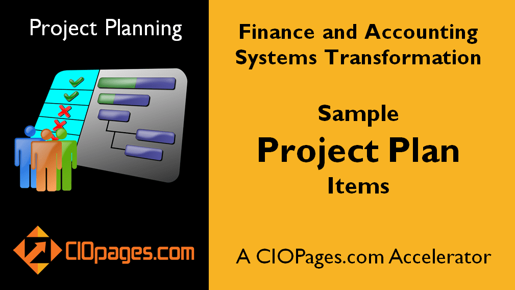 Finance Transformation Software Implementation Project Plan