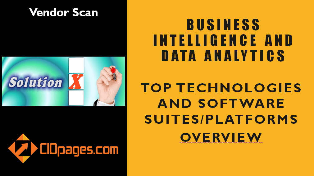 Data Analytics and Business Intelligence Software Vendor Scan
