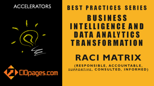Business Intelligence Project Management RACI Matrix
