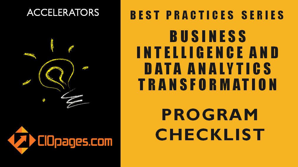 Business Intelligence Transformation Project Checklist