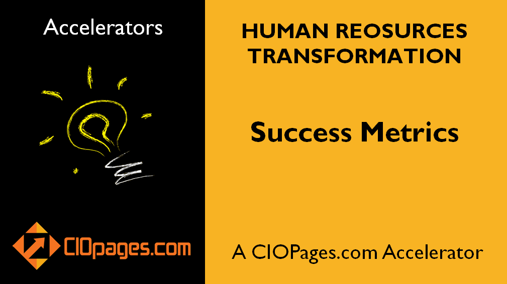 Human Resources Transformation Success Metrics