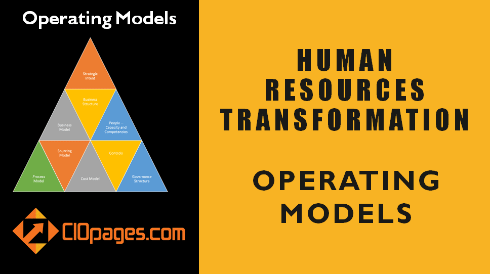 Human Resources Operating Models