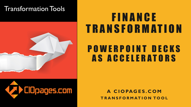 Finance Transformation PPTs