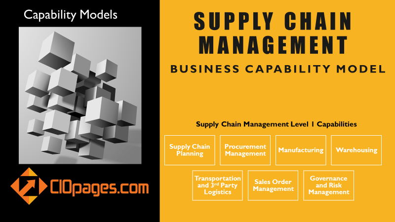 Supply chain capabilities model