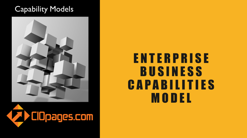 Enterprise Business Capabilities Model