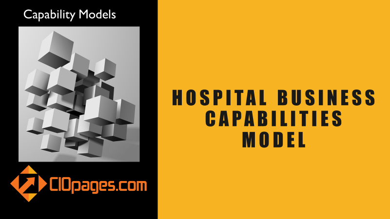 Hospital Business Capabilities Model