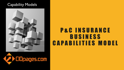 Property and Casualty Business Capabilities Model