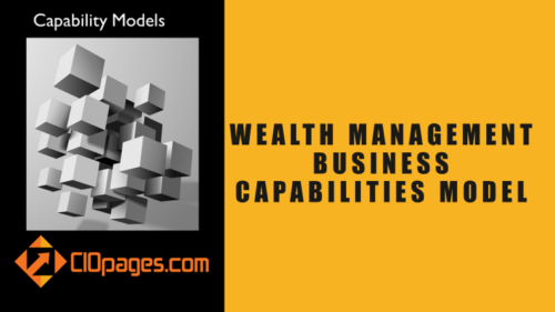 Wealth Management Business Capabilities Model
