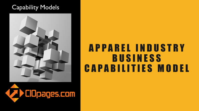 Apparel Industry Business Capabilities Model