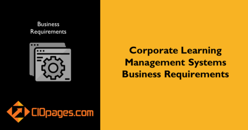 Corporate Learning Management Systems Business Requirements