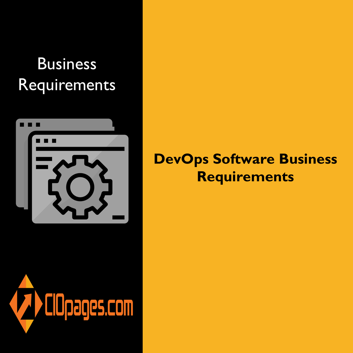 DevOps Software Business Requirements