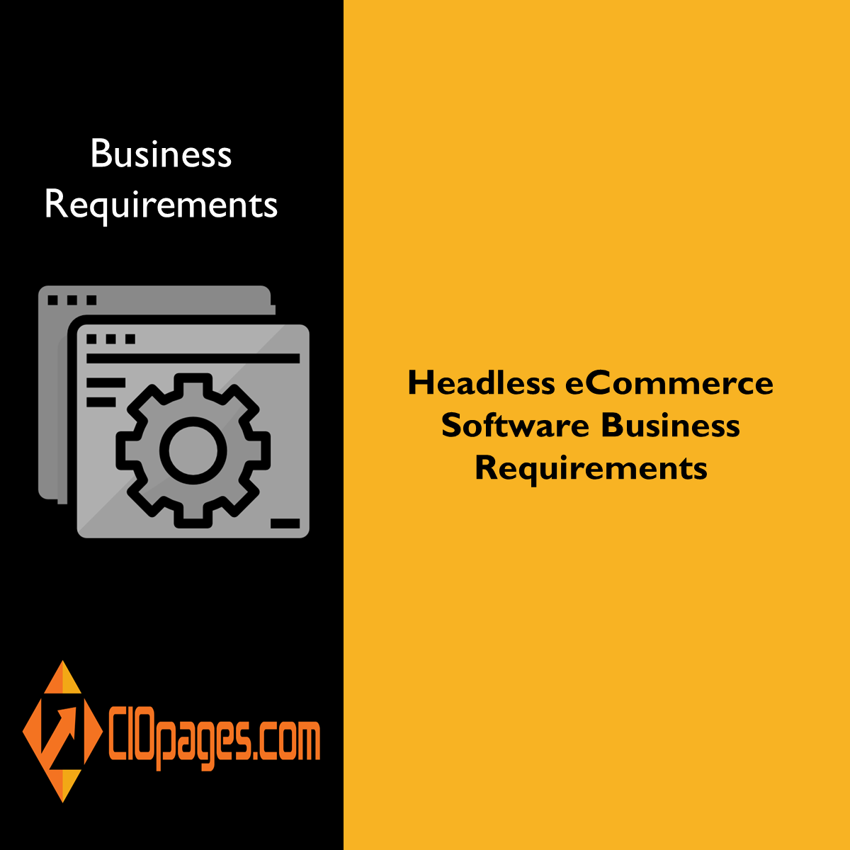 Headless eCommerce Software Business Requirements