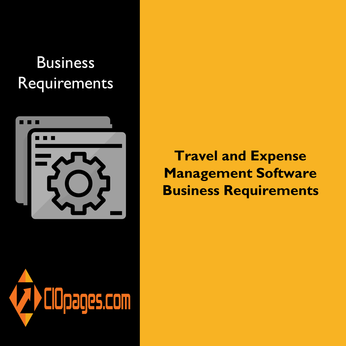 Travel and Expense Management Software Business Requirements