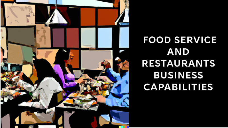 Food Services and Restaurants Capabilities Model