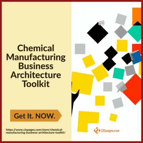 Chemical Manufacturing Business Architecture Toolkit
