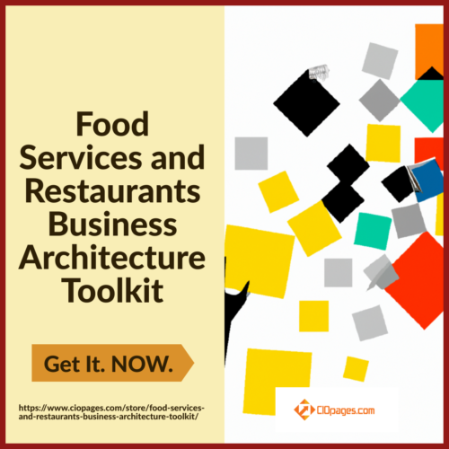 Food Services and Restaurants Business Architecture Toolkit