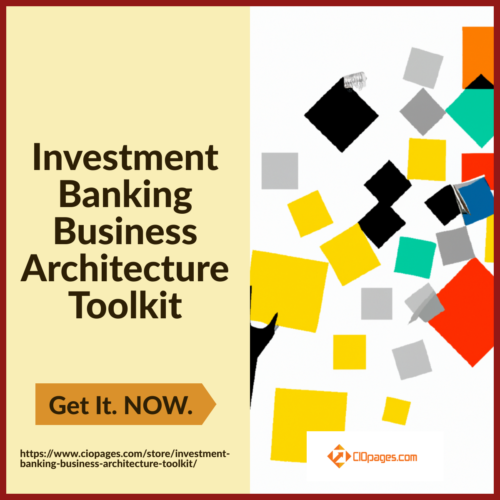 Investment Banking Business Architecture Toolkit